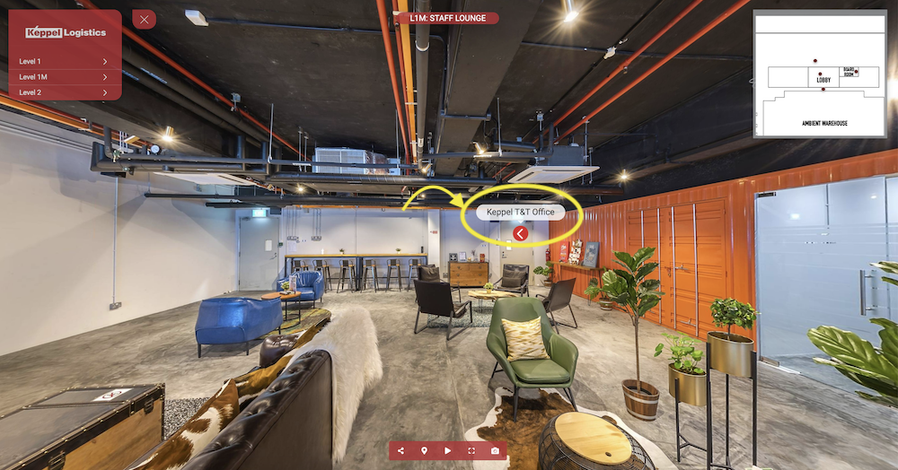 360 Virtual Tour for Keppel Logistics